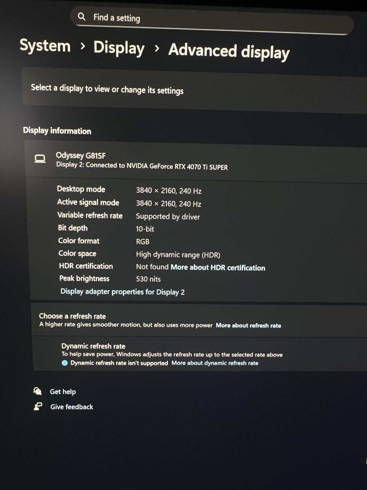 Samsung 32-inch Odyssey QD-OLED G8 (G81SF), 4K, 240Hz, Gaming Monitor, 0.03ms Response Time, DisplayHDR True Black 400, AMD FreeSync Premium Pro customer photo 1