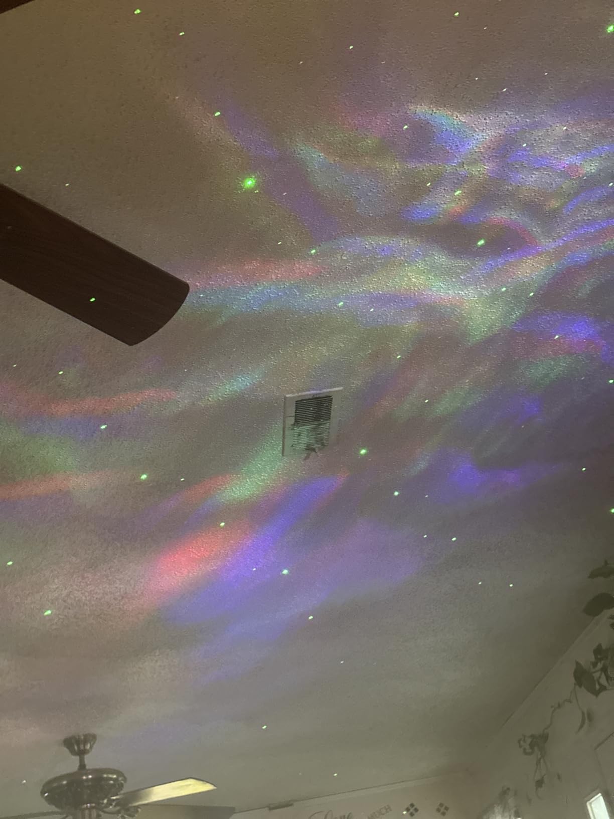 Star Projector, Northern Lights Projector, with Bluetooth Speaker, White Noise, Remote Control, Night Light, for Game Room, Adults, Family Gatherings customer photo 1