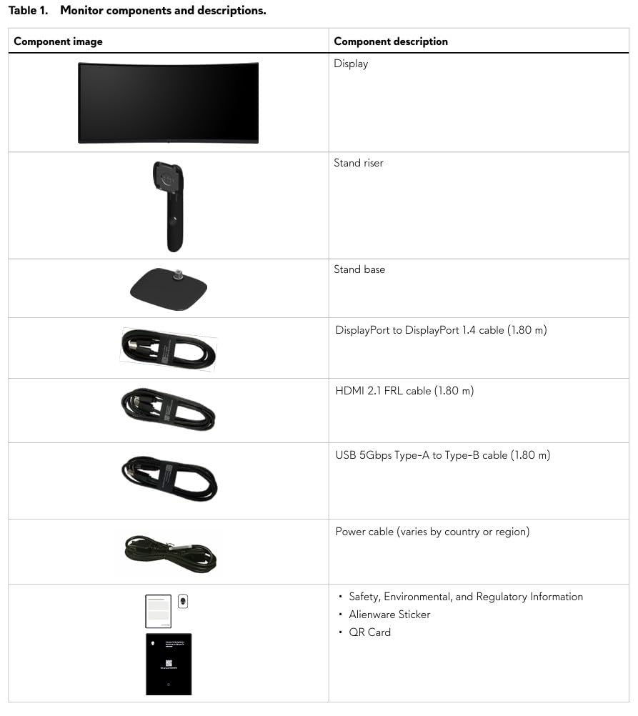 Alienware 34 Curved Gaming Monitor - AW3425DWM - 34-inch WQHD 180Hz 1ms Display, 1500R, AMD FreeSync Premium, VESA AdaptiveSync. customer photo 1