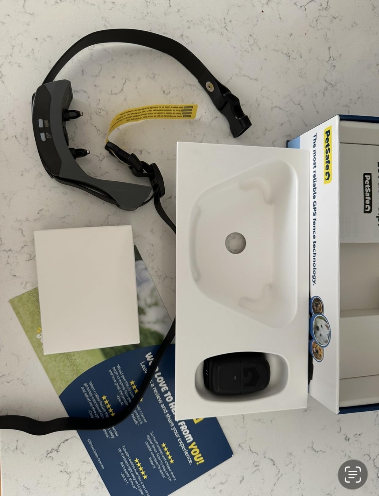 PetSafe Guardian GPS 2.0 Dog Fence + Tracking - Wireless GPS Dog Fence - Real-Time Tracking - Custom Boundaries System - Waterproof Collar customer photo 1