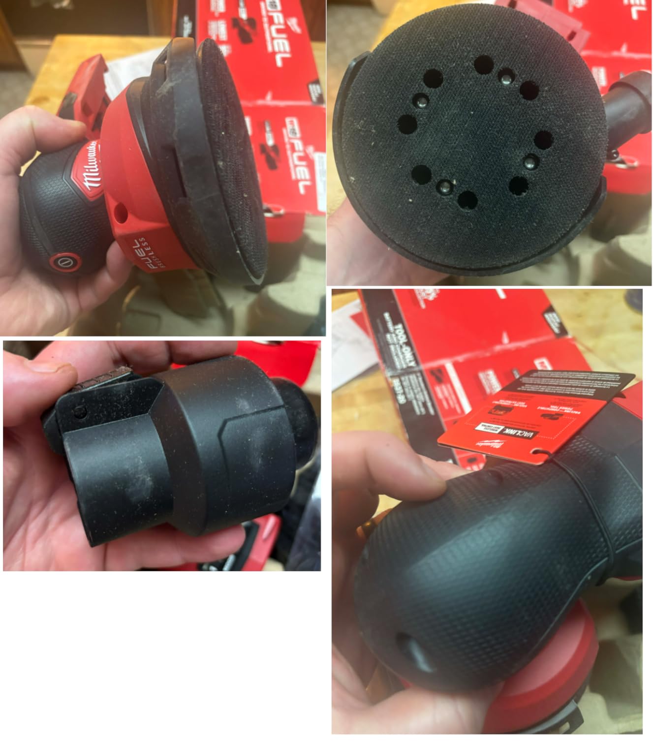 Milwaukee Electric M18 Fuel 5 INCH Random Orbital Sander customer photo 1