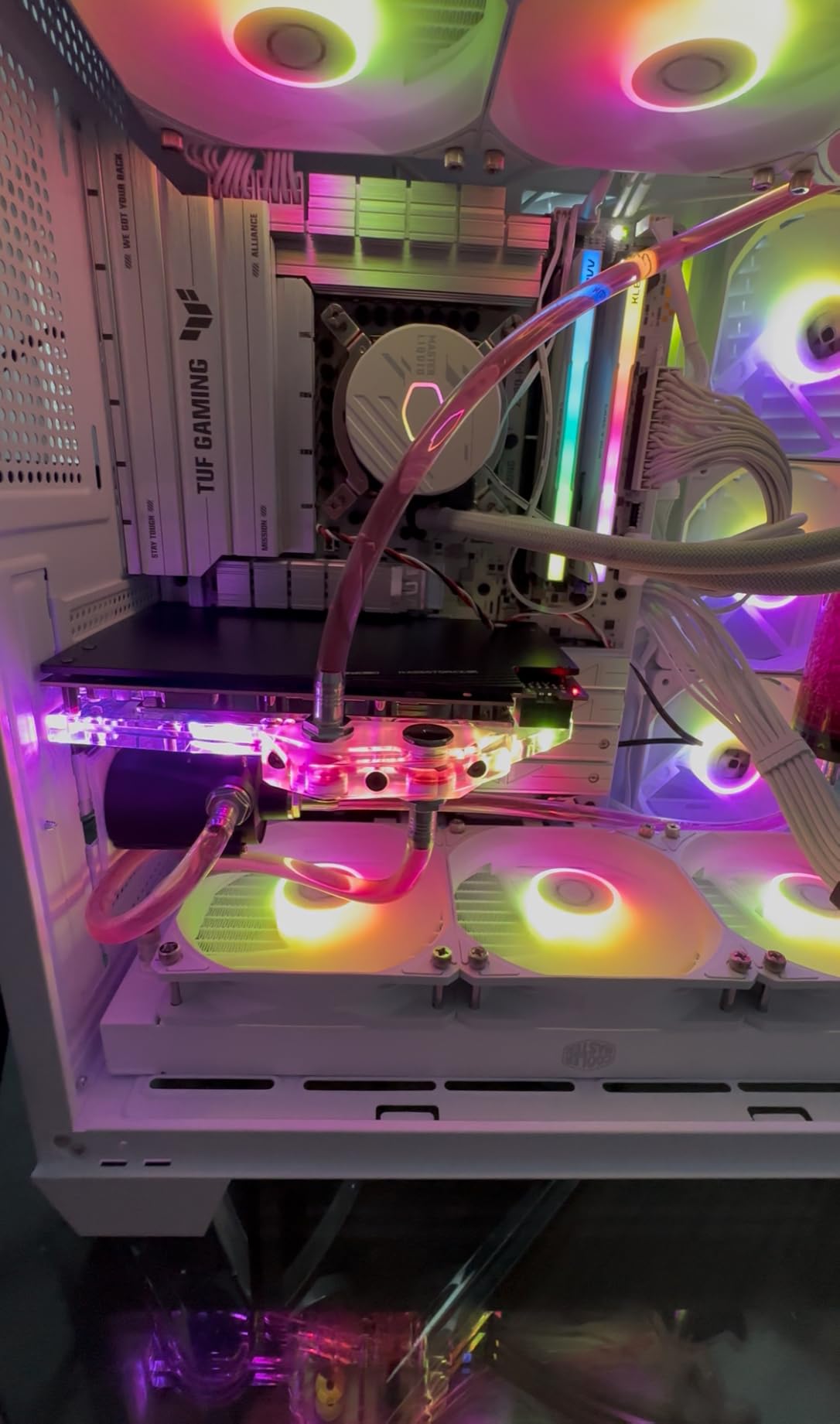 Copper GPU Water Cooling Block GPU Waterblock for Asus TUF GeForce RTX 5080 O16G Gaming, for Asus TUF GeForce RTX 5070 Ti O16G Gaming customer photo 2