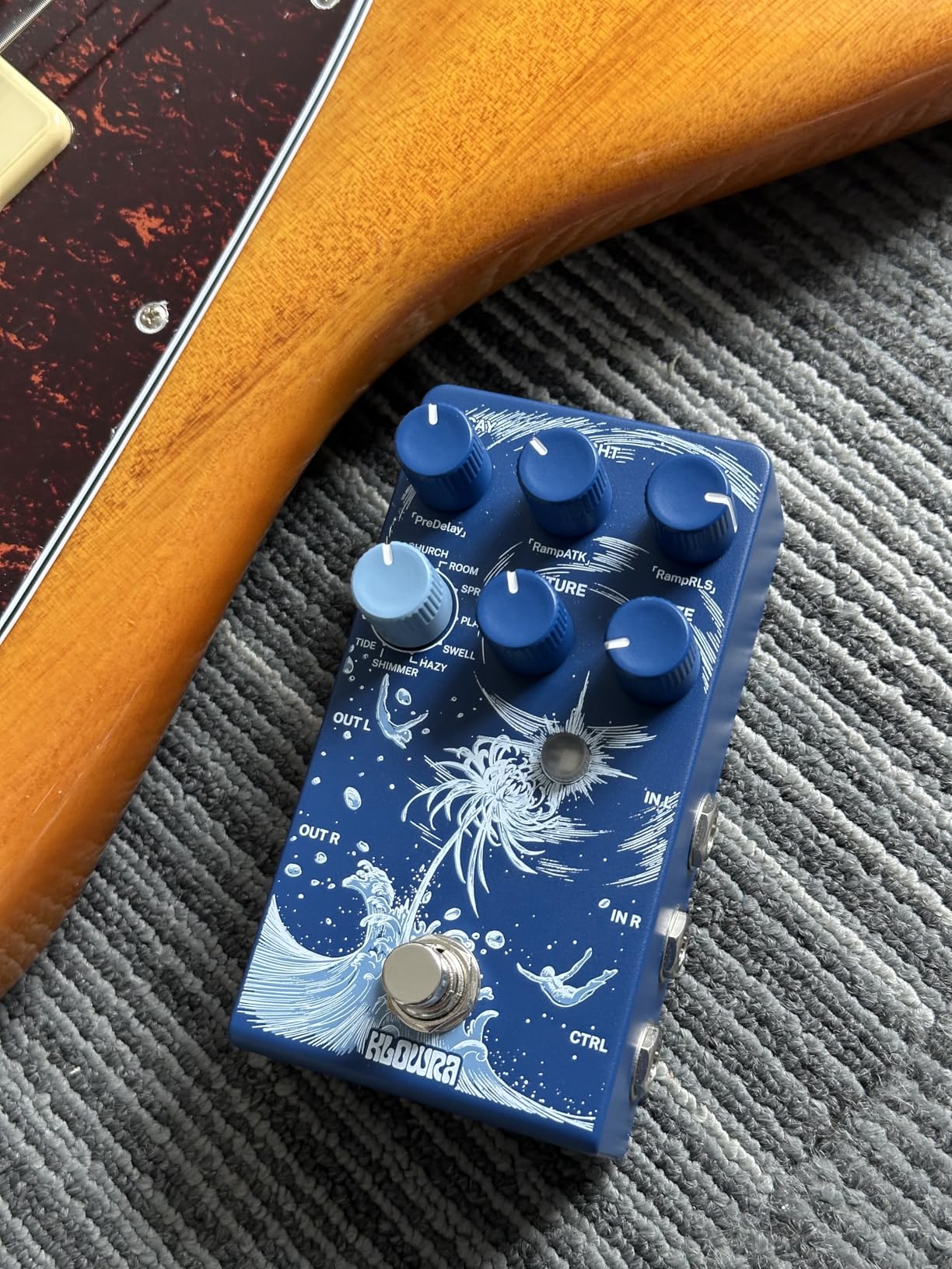 Limbo Stereo Reverb Pedal with Shimmer, Tide & Freeze - 9 Ambient Effects for Electric Guitar, Bass & Synth - Analog Dry Through for Zero Tone Loss - Ideal for Worship, Shoegaze & Live Gigs customer photo 1