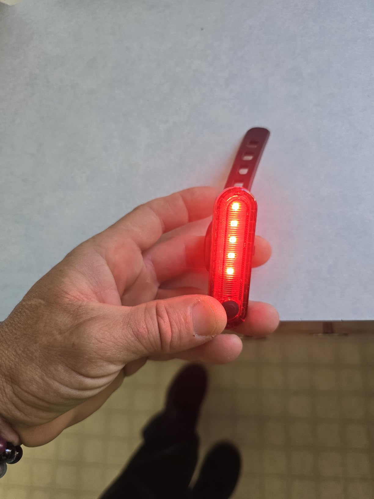 Ascher USB Rechargeable LED Bike Tail Lights 2 Pack, Bright Bicycle Cycling Rear Light, 4 Light Mode Options customer photo 1