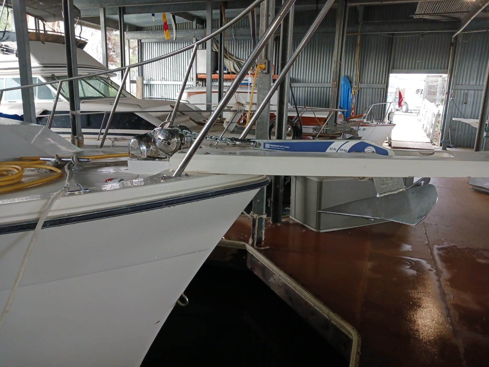 Five Oceans Delta Style Wing Boat Anchor - Premium Series, Ideal for Pontoon & Fishing Boats, Multiple Size & Material Option customer photo 2