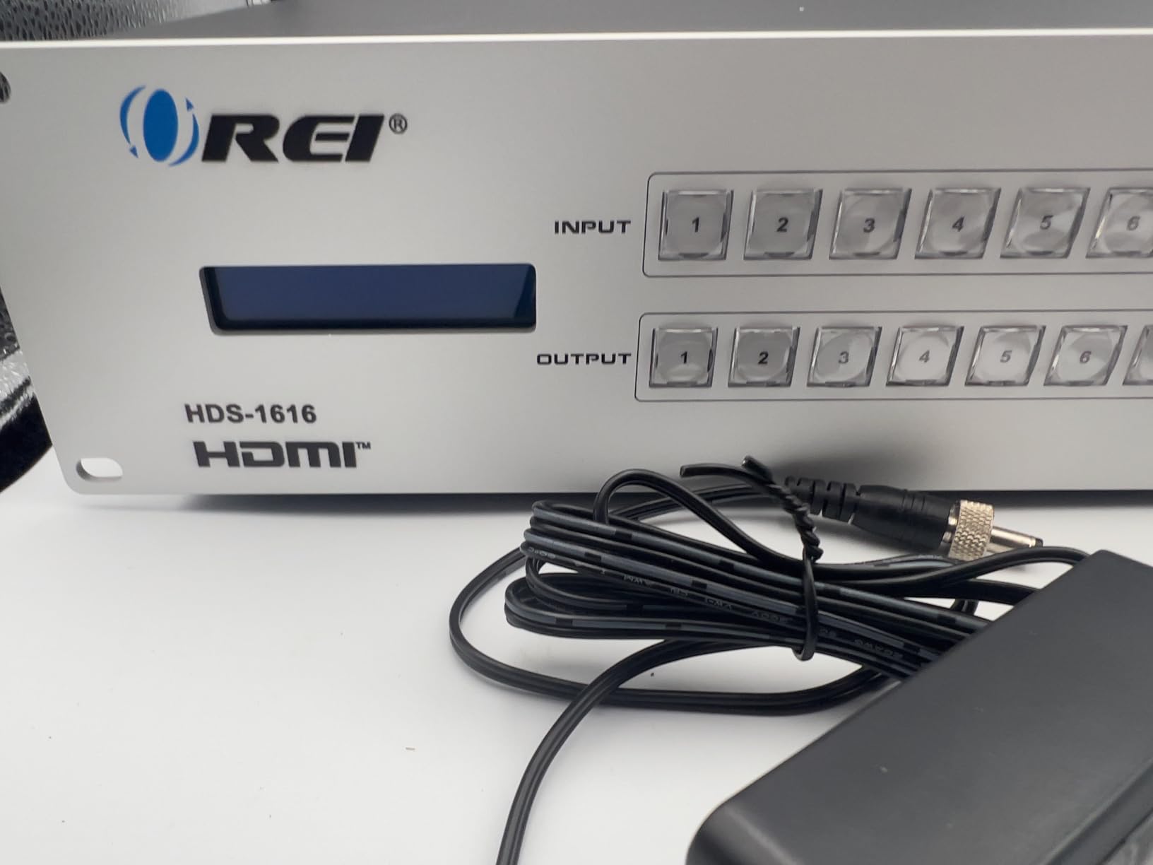 OREI 8x8 HDMI 4K Matrix Switch/Splitter, (8-Input, 8-Output) with Remote Control Supports UltraHD 4K@30Hz 4:2:0, WebGui, RS-232, HDMI 1.4, HDCP 2.2, 3D, 1080p, 18 GBPS - EDID (HDS-808) customer photo 2