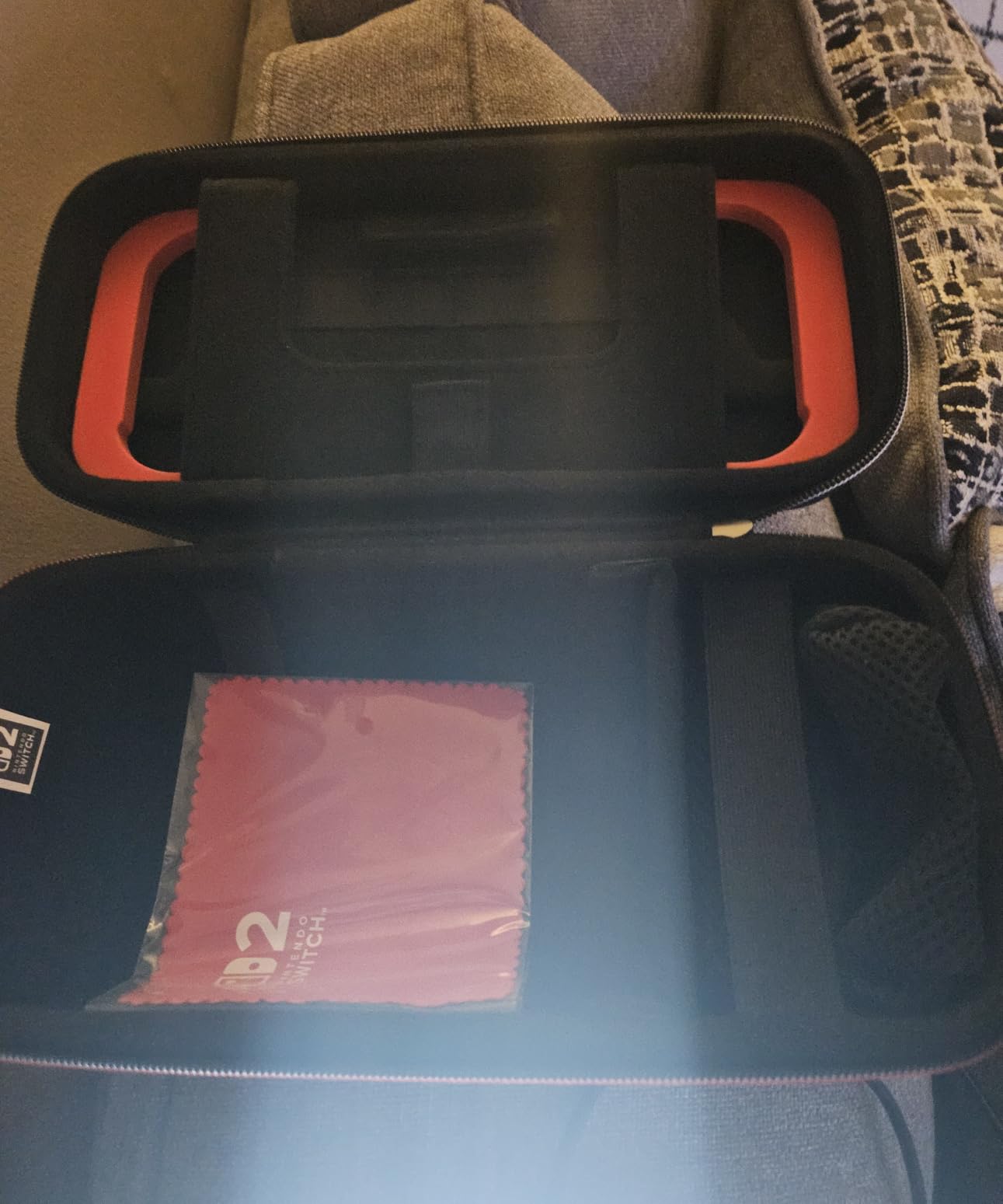 R.D.S. INDUSTRIES, INC. - Game Traveler Deluxe Licensed System Case for Nintendo Switch, Nintendo Switch 2, OLED, Black Medium (NS230) customer photo 2
