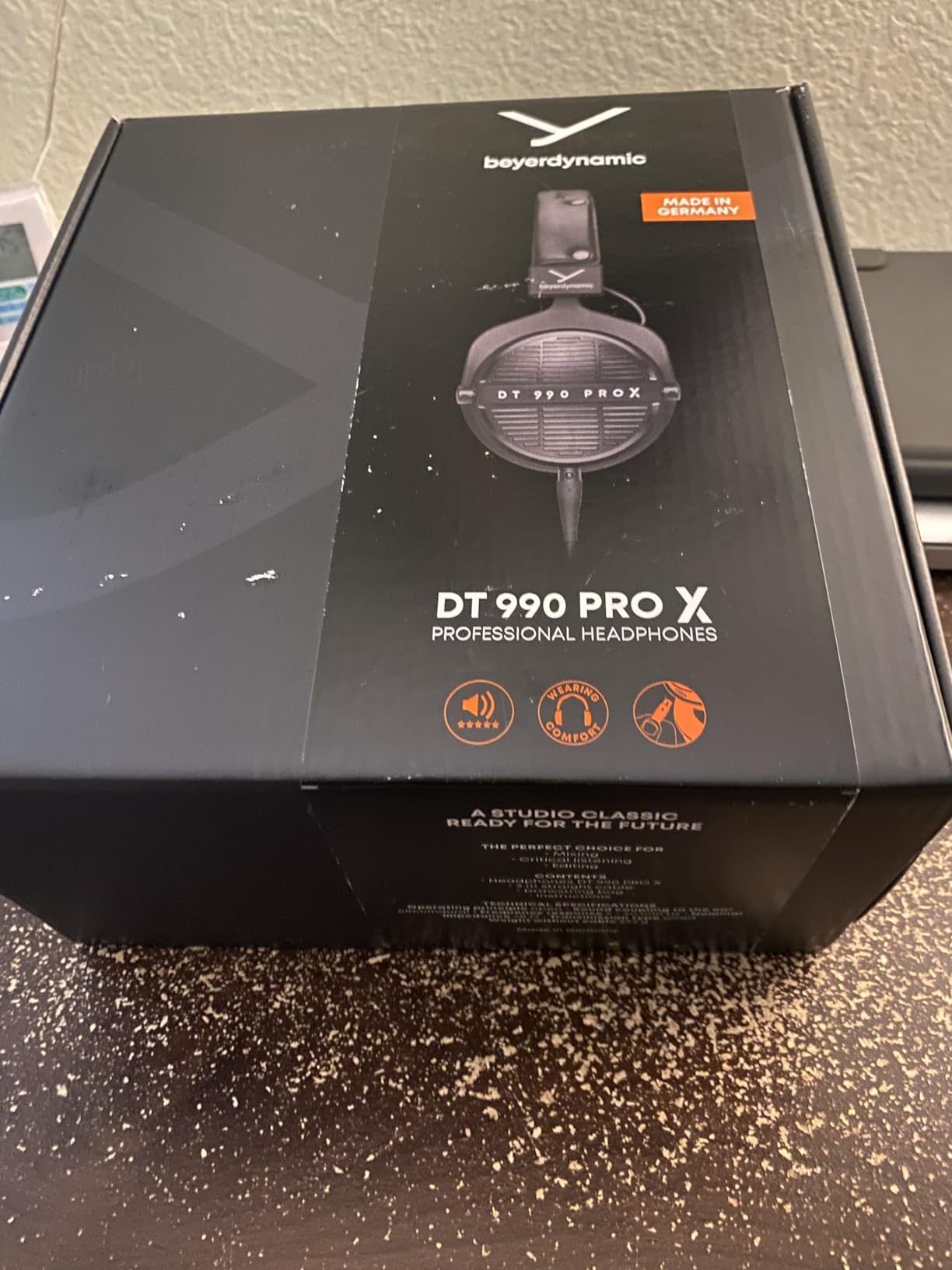 Beyerdynamic DT 990 Pro X Wired Over-Ear Headphones, 48 Ohm, Open Back Professional Recording Studio Monitor, Made in Germany, Black w/Gray customer photo 2