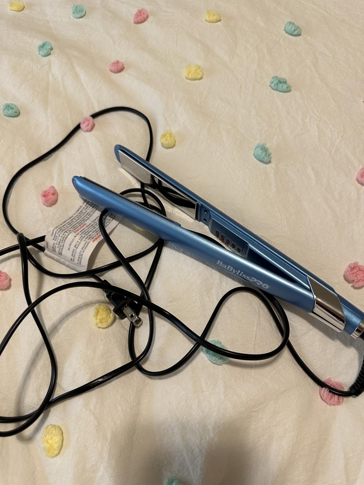 BabylissPRO Nano Titanium Ultra-Sleek Hair Straightener, Flat Iron for All Hair Types customer photo 1