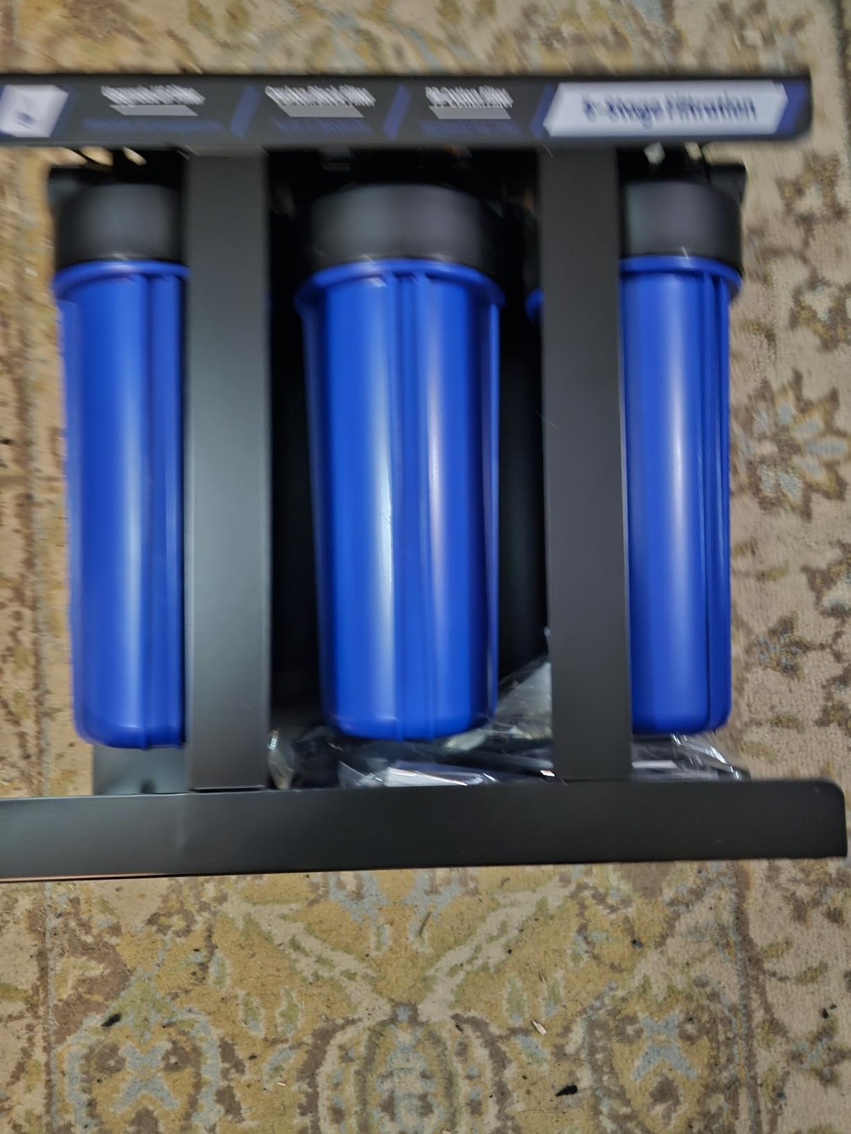 RV Water Filter System, 5-Stage Water Filtration for RVs and Campers, 0.01 Micron Filters Out Sediments, Chlorine, VOCs, Heavy Metals, Odors customer photo 1