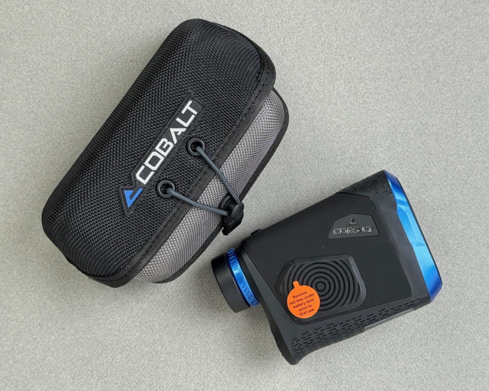 Cobalt Q-6 Golf Rangefinder - Slope or Non-Slope, Tournament Legal, Precision Laser Technology, 7X Magnification, 2,500-yd Range, Pin & Vibration Lock, Waterproof, with Premium Case customer photo 2
