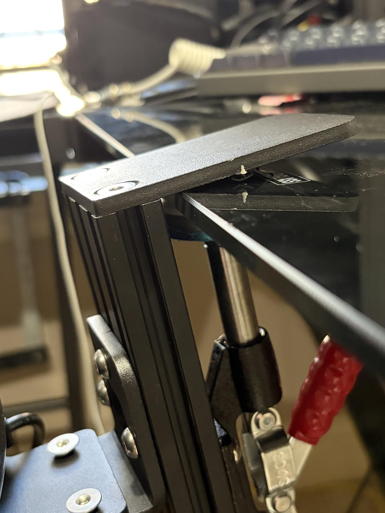 EG STARTS 1x Desk Mount Clamp for Sim Racing Wheel Stand Simulator Cockpit Wheel Stand Racing Steering Shifter Mount fit for Logitech G25 G27 G29 G920 G923 Thrustmaster T248 T300 T-GT TS-PC T500 T818 customer photo 2