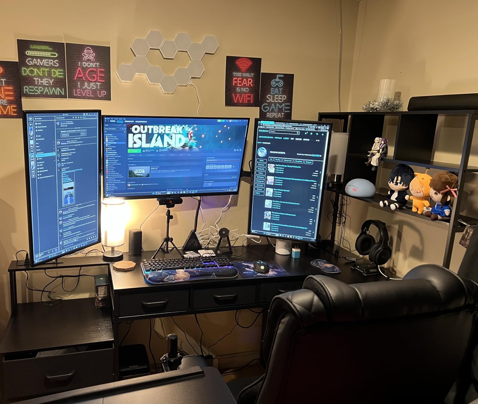 Kado Dual Gaming Monitor Setup - 2-Pack 27