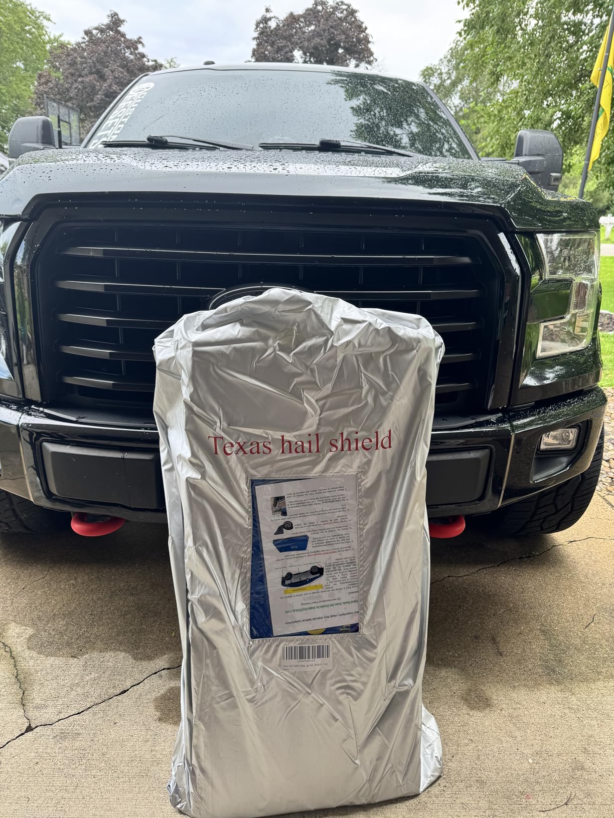 Texas Hail Shield A/Rapid Ready and Heavy-Duty for Sedan & SUV Against Large Hail, Setup in 2 min, Amazon's Professional Grade Protection customer photo 1