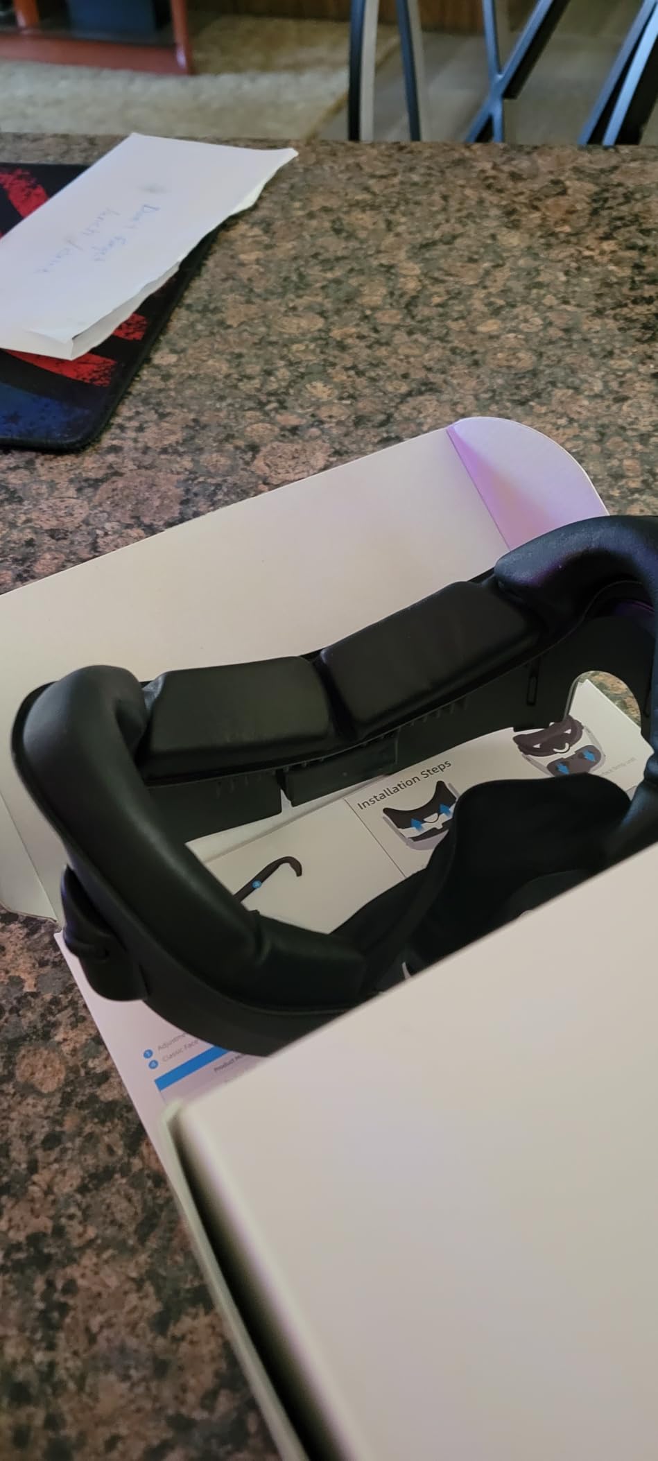BOBOVR F3 Facial Interface,Compatible with Quest 3, Cooling Facial Cover with 3-Channel Ventilation, Adjustable FOV, Glasses-Friendly Design & Soft Lycra Nose Guard [oculus_quest] customer photo 1