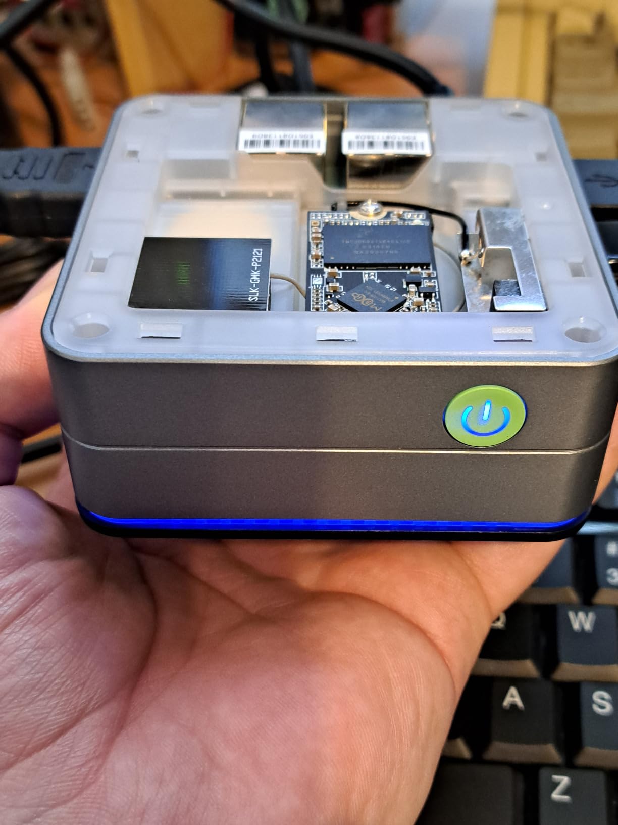 GMKtec Mini PC Ryzen 5 3500U 1TB NVMe SSD 16GB DDR4 2.5GbE NIC LAN Office Home Desktop Computers, HTPC Proxmox, HDMI 2.1, USB-C, DP Triple 4K Display Nucbox G10 customer photo 1