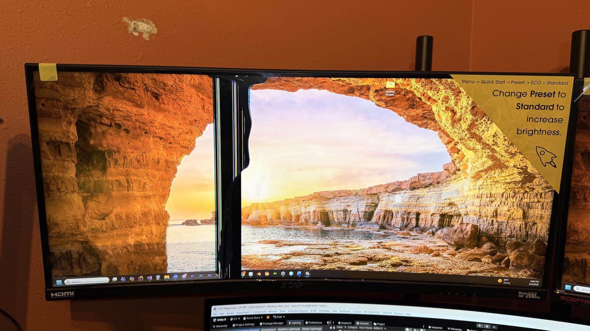 Kado Dual Gaming Monitor Setup - 2-Pack 30