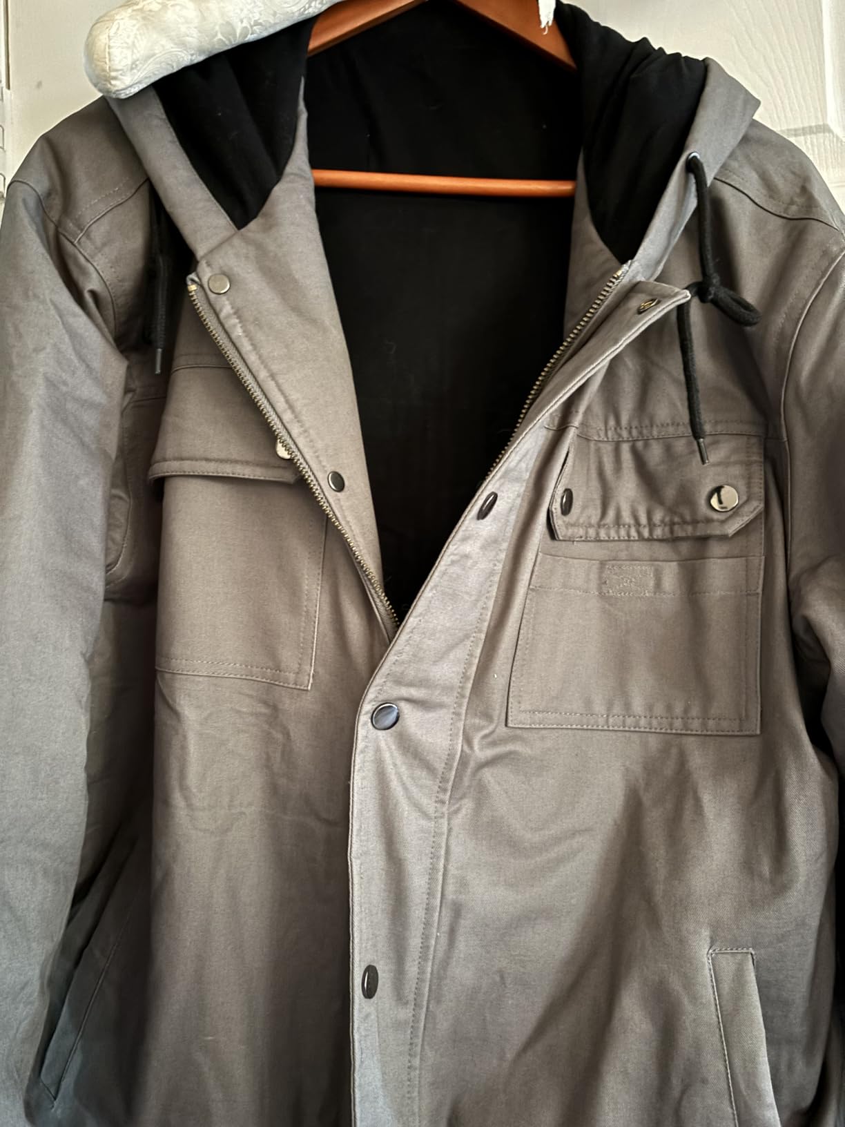 Wulcea Graphene Heated Jacket For Men 12V 18400mAh Fast Charge Large Capacity Battery customer photo 2