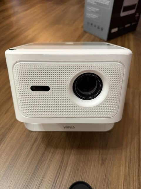 [Official Licensed Google TV] 4K Smart Projector with WiFi and Bluetooth, VOPLLS Outdoor Projectors with Dolby/Auto Focus, Portable Movie Phone Wireless Gaming Wifi Proyector for Bedroom/Home/Ceiling customer photo 1