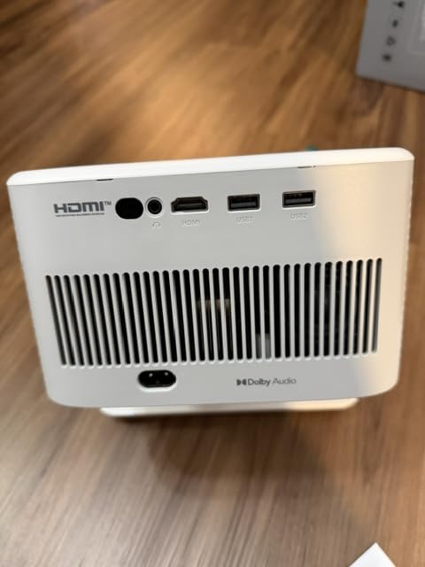 [Official Licensed Google TV] 4K Smart Projector with WiFi and Bluetooth, VOPLLS Outdoor Projectors with Dolby/Auto Focus, Portable Movie Phone Wireless Gaming Wifi Proyector for Bedroom/Home/Ceiling customer photo 2