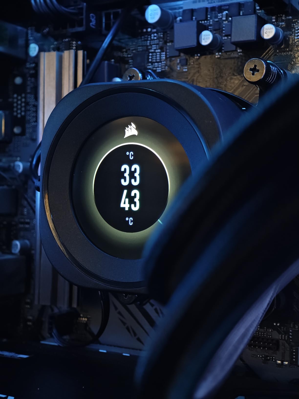 Corsair Nautilus RS LCD Module - for Nautilus RS and Nautilus RS ARGB AIO CPU Coolers - 2.1