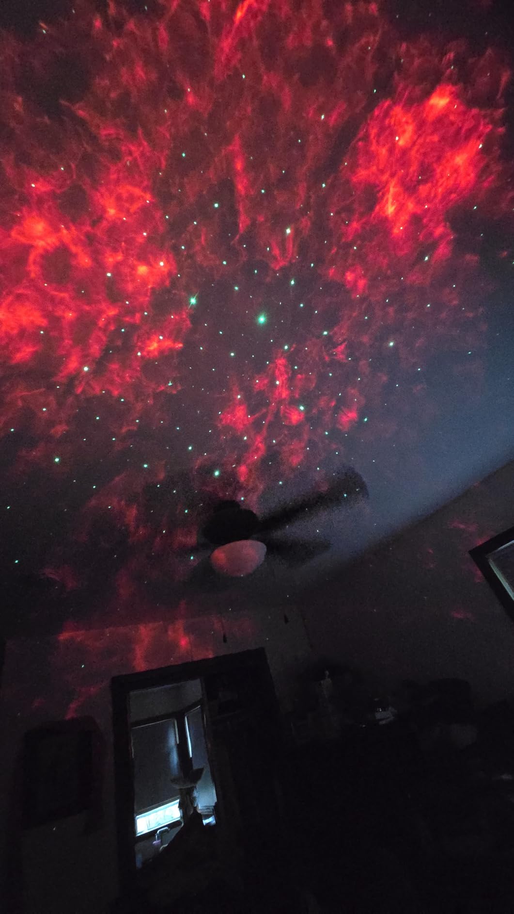 Star Projector Lights, 7-Zone Colorful Nebula Effect, Work with Matter, 540ft² Coverage, LED Ceiling Lights for Bedroom, 50+ Scenes, 18 White Noise, Room Decor, Gifts for Kids, Sleep Lamp customer photo 1