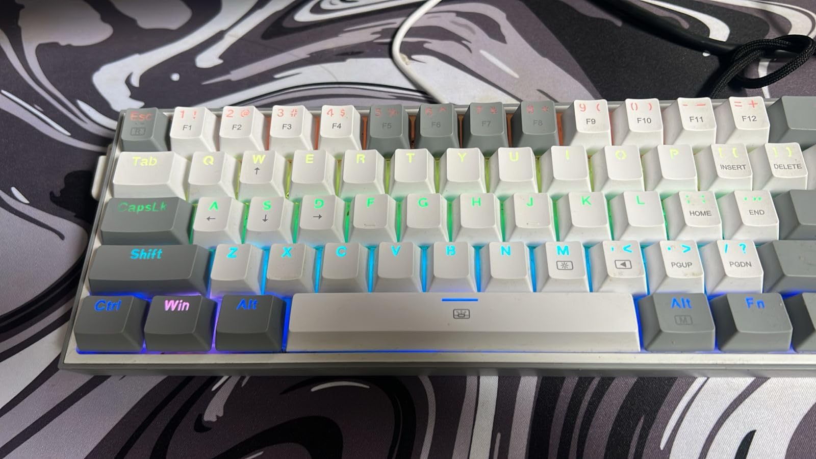 Redragon K617 HE Rapid Trigger Gaming Keyboard, 60% 61 Keys Wired Mechanical Keyboard w/Hyper-Fast Actuation, Dedicated Hall Effect Magnetic Switch, Actuation Point Adjustable, Essential Black customer photo 2
