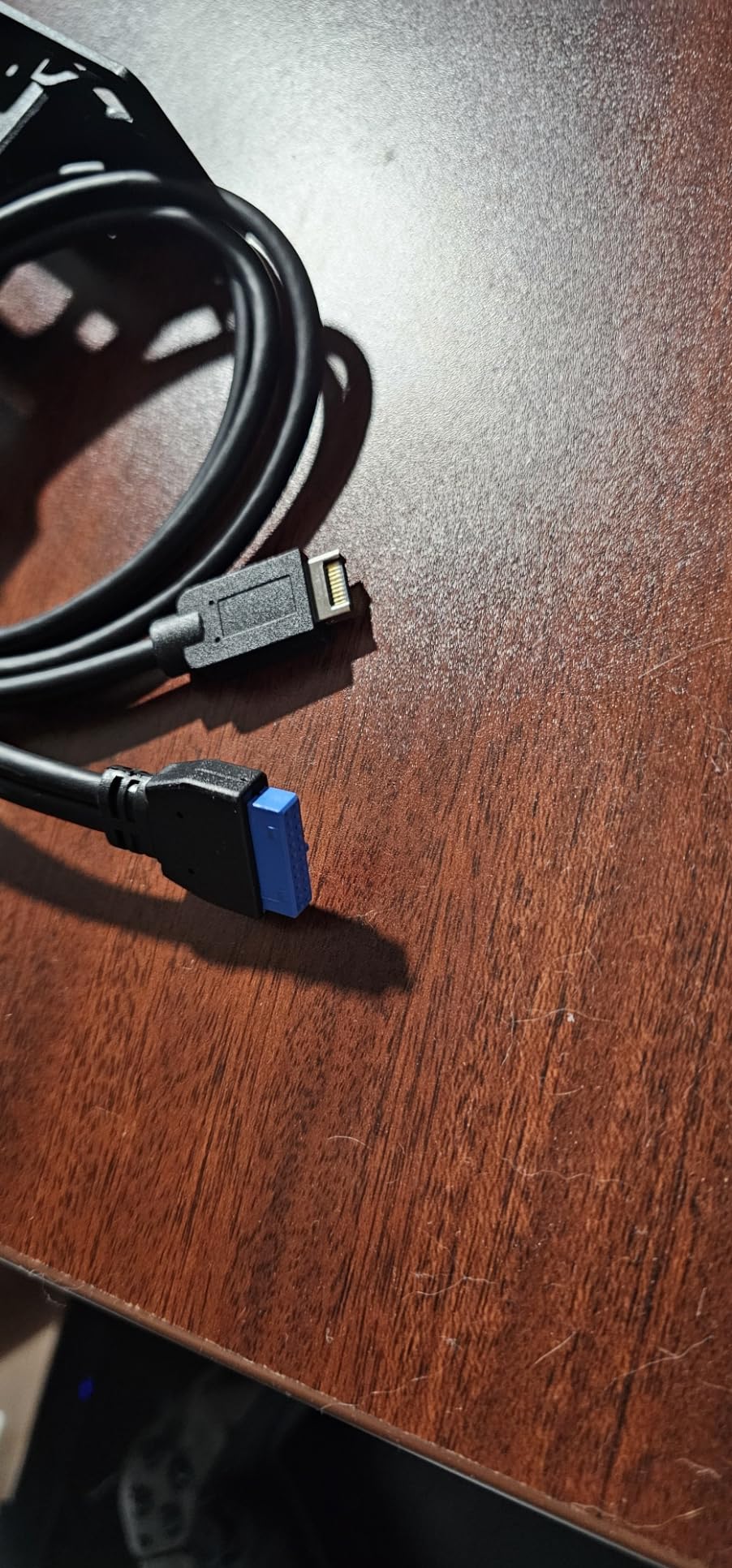 GRAUGEAR 5.25 Inch Internal USB Hub Front Panel - USB-C 20Gbps + 2X USB-A 5Gbps, Dual 2.5