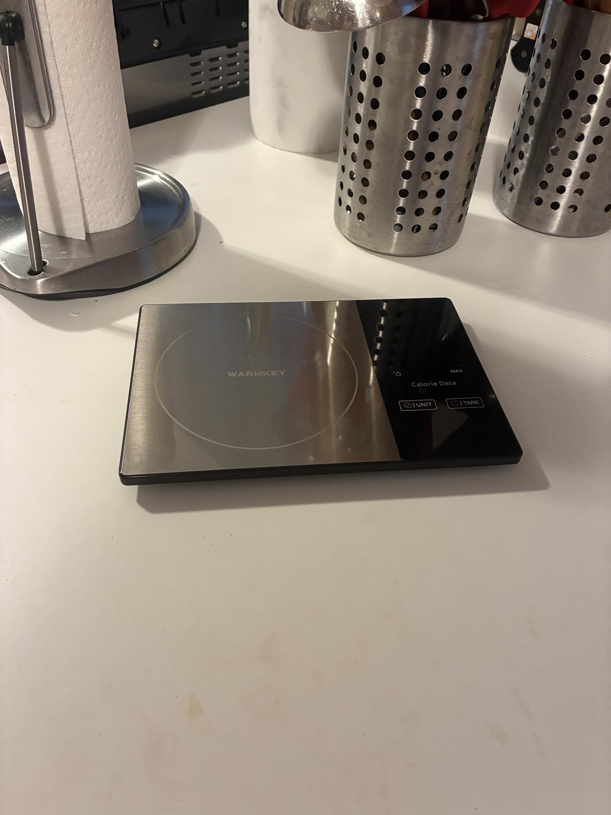 Smart Nutrition Food Scale - Digital Kitchen Scale with Nutritional Calculator App,Tare Function,Track Calories &24 Nutrients,11lb, Grams/Ounces, Healthy Eating & Meal Prep customer photo 1