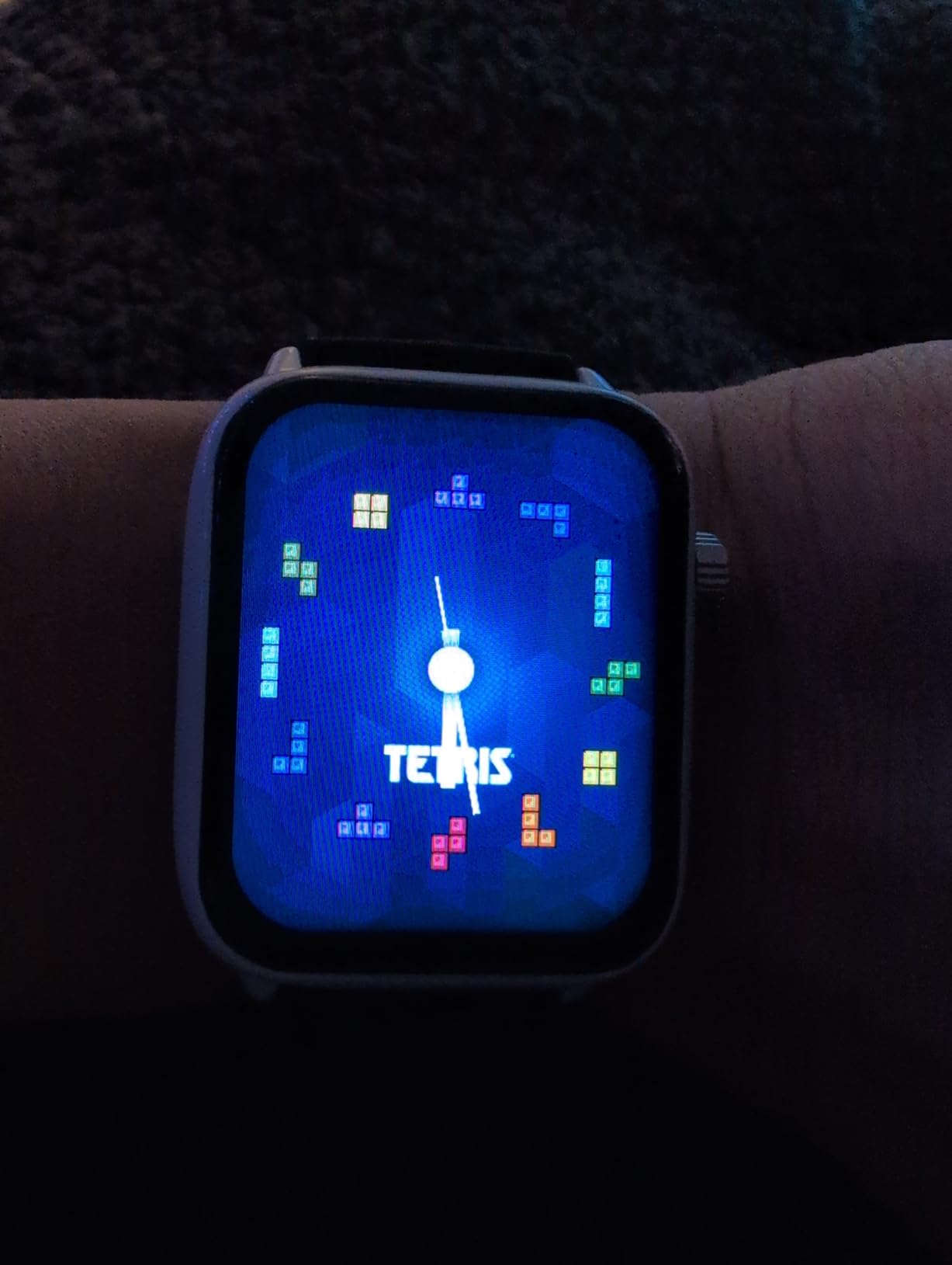 Tetris: My Play Watch - Retro Gaming Smart Watch, No Wi-Fi or Bluetooth, Built-in Tetris, Custom Watch Faces, Classic Arcade Sound, Heart Rate Monitor, IP67 Water Resistant customer photo 1