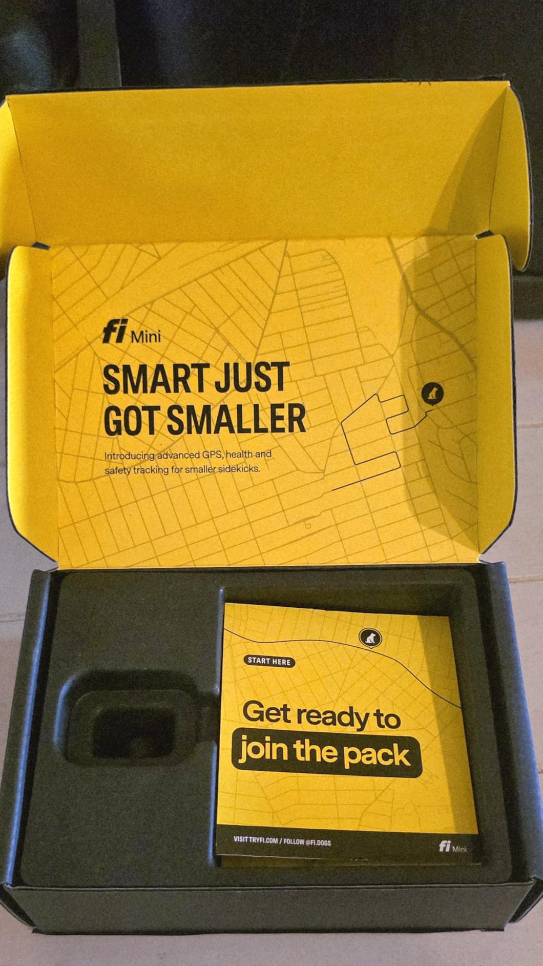 Fi Mini GPS Tracker for Dogs - 6-Month Membership Included - Smart Pet Tracking Collar Attachment - Lightweight, Virtual Fences, Escape Alerts customer photo 2