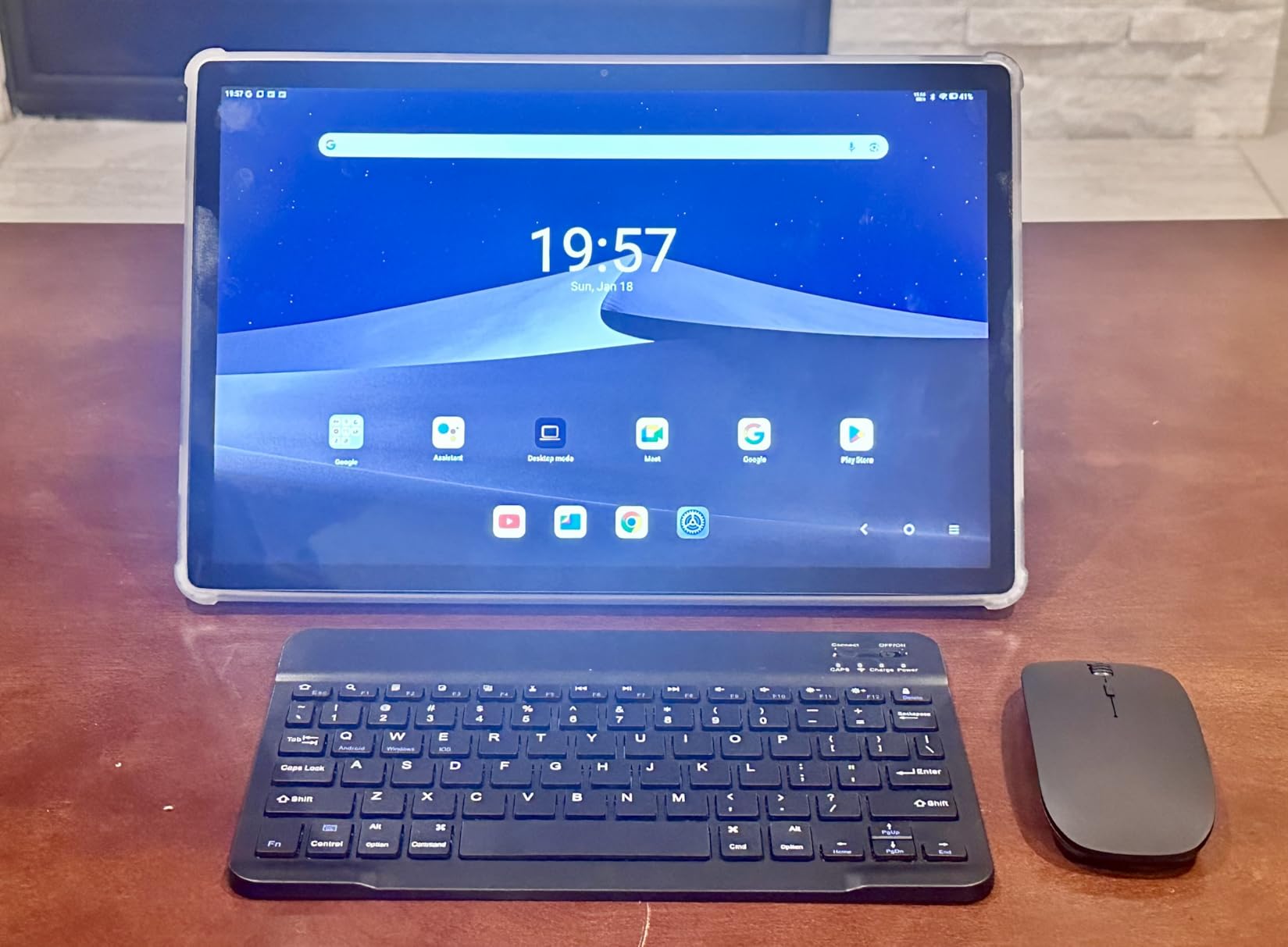 Tablet 14 inch Android 16 Tablet 30GB RAM 256GB ROM 1920 x 1200 IPS FHD 10000mAh 30W Fast Charging Octa-core Processor Wi-Fi 6, BT 5.4 Dual Camera with Keyboard Mouse Stylus Case Headphone customer photo 1
