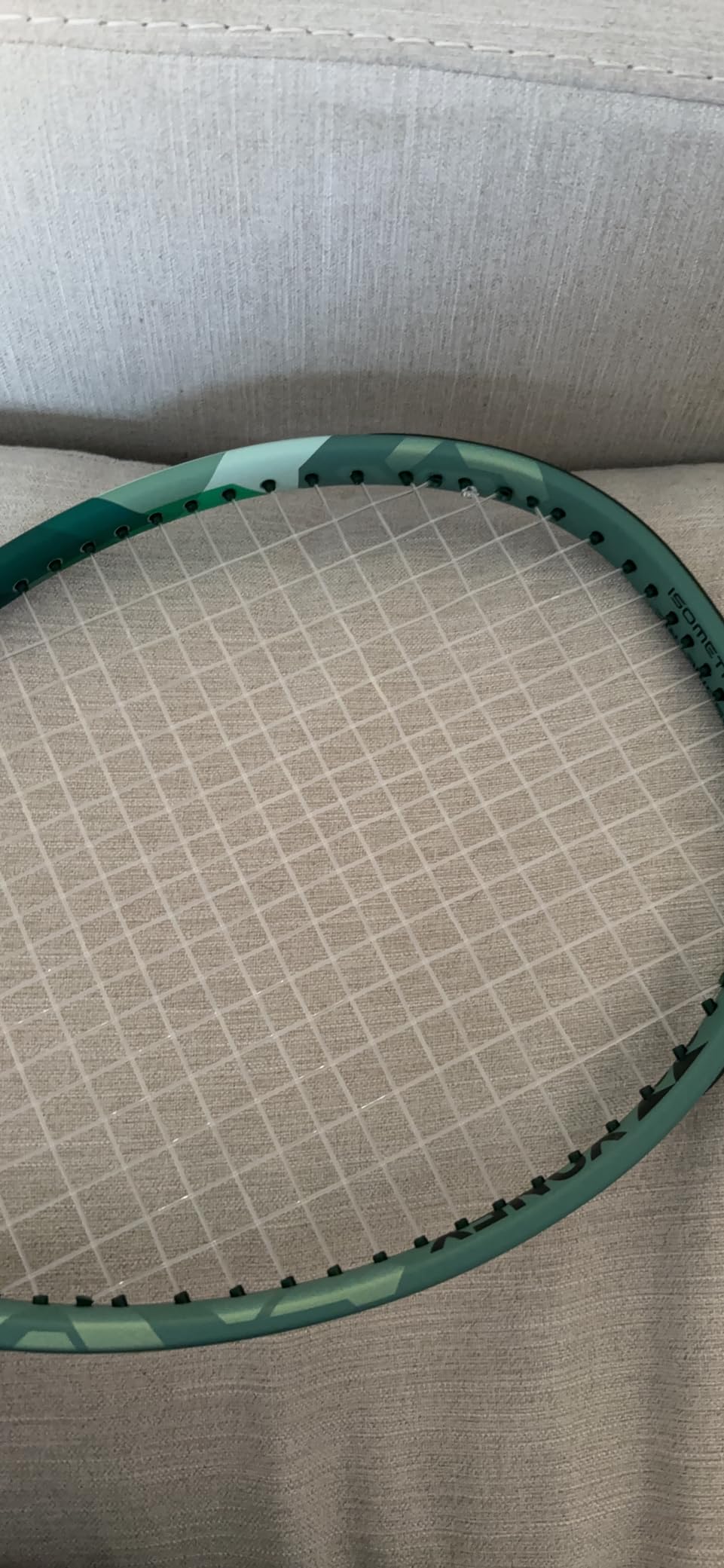 Percept 100 Tennis Racquet for Adults - Intermediate/Advanced Level, High Control 16 x 19 Strings, Midnight Navy, 4 1/4 (G2) Grip Size customer photo 1