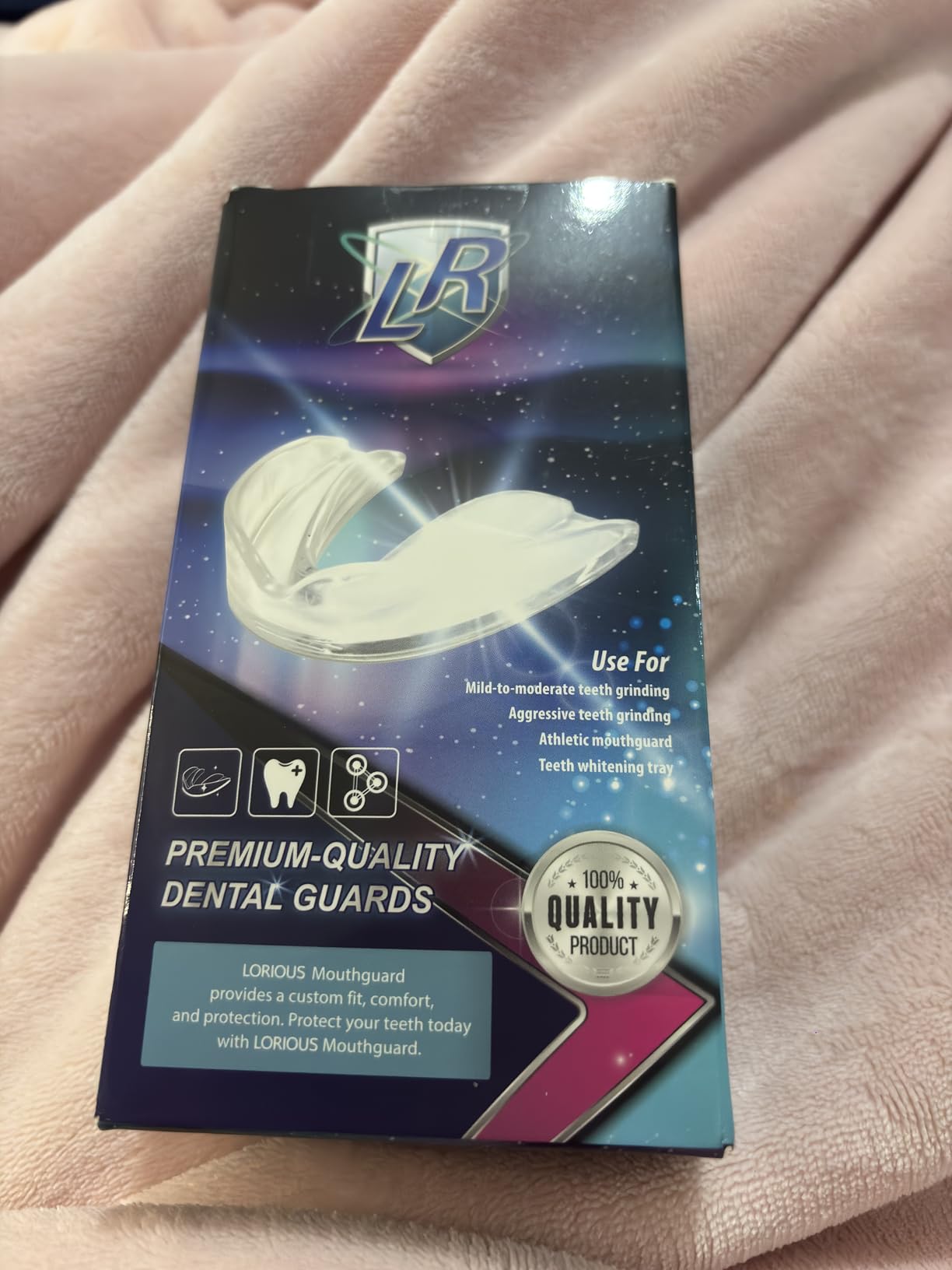 Moldable Mouth Guard for Teeth Grinding and Clenching - 6-Pack Dental Guards in 2 Sizes (4 Regular + 2 Small) - Comfortable Night Guard for Women customer photo 2
