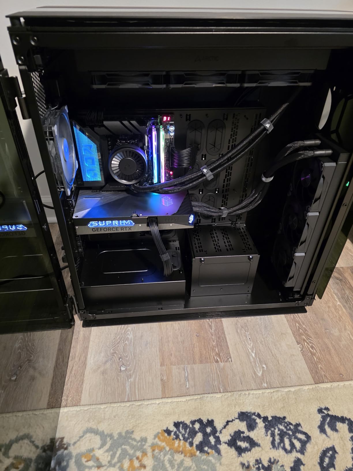 T30-140, 140mm Premium High-Performance PWM Fan, Industrial Grade LCP Frame & Blades, 3-Mode Speed Switch, Unmatched Airflow for PC Cases & Radiators, Black/Grey (3) customer photo 1