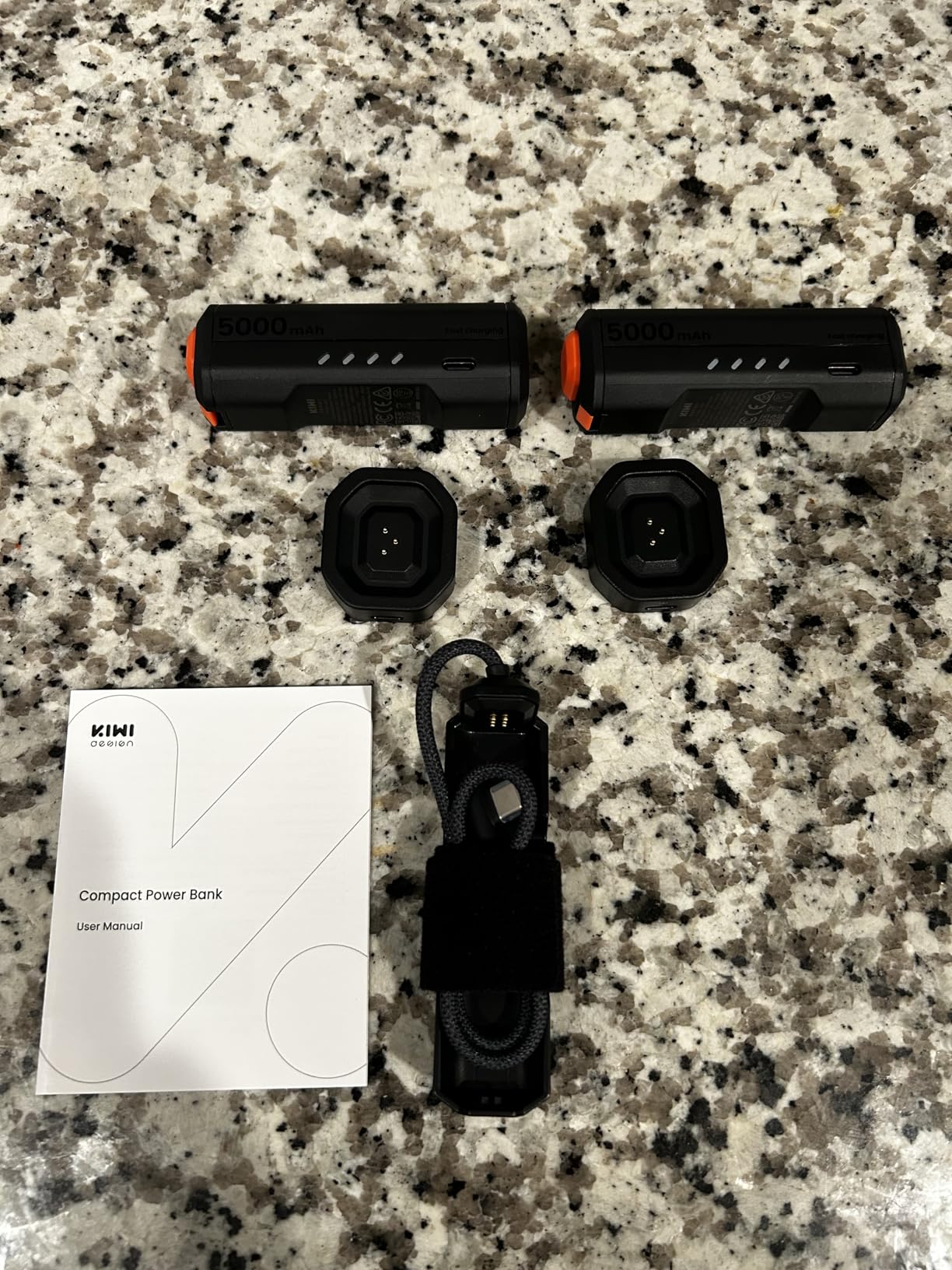 KIWI design P5000 Compact Power Bank, 2 Pack 5000mah Battery Pack Compatible with Meta Quest 3/3S/2/Pro, 20W Fast Charging, Swap for Infinite Power, Suitable for Sport Camera and All Type-C Devices customer photo 2