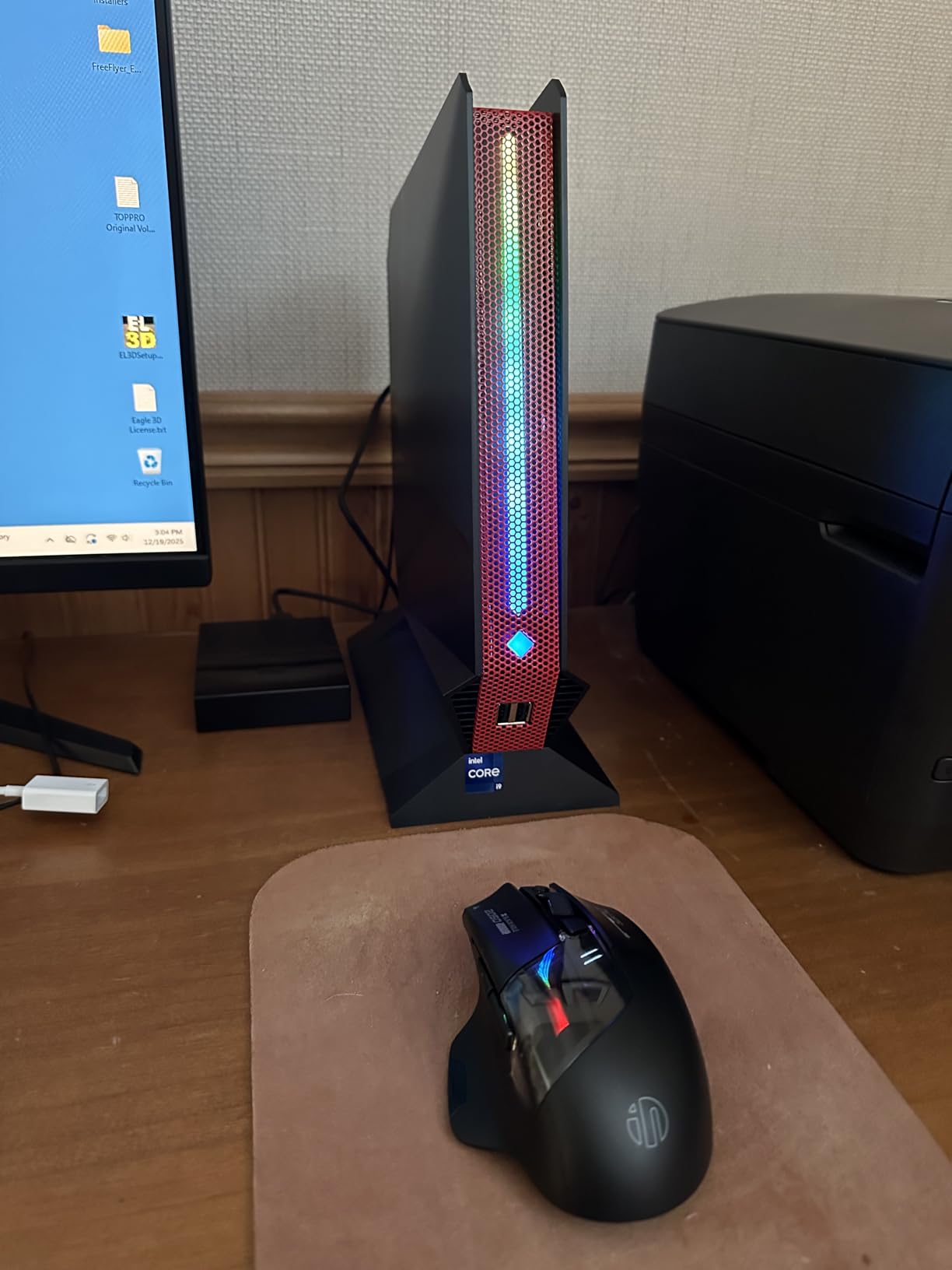 TOPGRO T1-MAX Mini Gaming PC,13th Gen i9-13900HX Geforce RTX4070 8G GDDR6,32GB DDR5, 1TB PCIe4.0 SSD, Gaming AI PC,RGB Lighting,HDMI2.0/DP2.0/WiFi 6E/BT 5.3/Win11 Pro High-Performance Desktop Computer customer photo 2