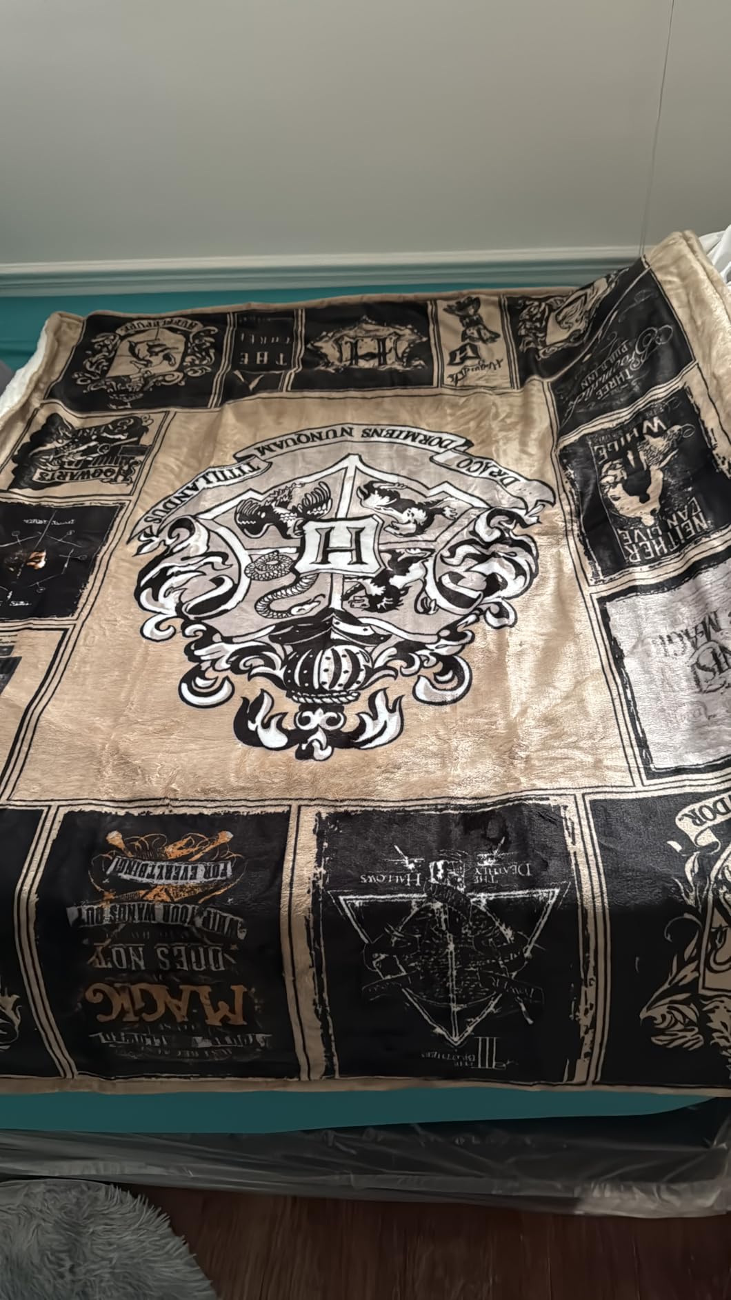 Get Trend Heated Blanket Electric Luxurious Fleece King Blanket, 9 Heat Settings & 12H Auto Shut-Off, Gifts for Grandma, Grandpa, Seniors, 90x105 in (Dark Grey, King US) customer photo 1