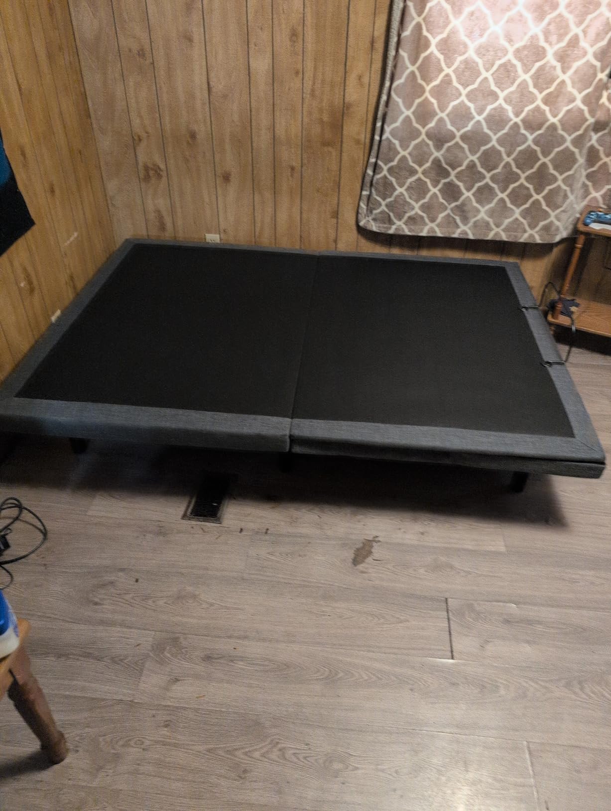 Sweetcrispy Full Adjustable Bed Frame, Ergonomic Electric Base with Wireless Remote and 2 USB Ports, Head and Foot Incline, Zero Gravity, Anti-Snore, Easy Assembly customer photo 2