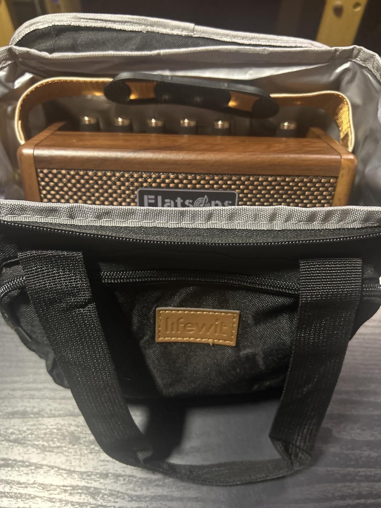 Crush20 Acoustic Guitar Amp, 20W Rechargeable Portable Speaker customer photo 2