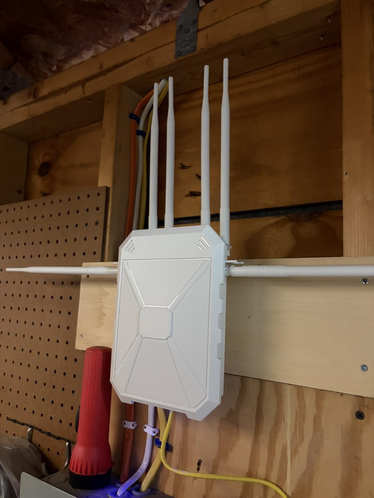 AC1200 Outdoor WiFi Extender, Outdoor WiFi Extender Signal Booster, Wireless Outdoor Access Point, IP67 Weatherproof, Passive PoE, WPA3, Long Range WiFi Coverage for Garage, Yard, Farm, RV, Starlink customer photo 2