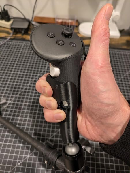 DeadEyeVR Enforcer Revolt Lite - Non-Haptic Rifle Stock for First Person Shooters With Sling Controller Accessories Adapter - Rifle Stock for Quest VR customer photo 1