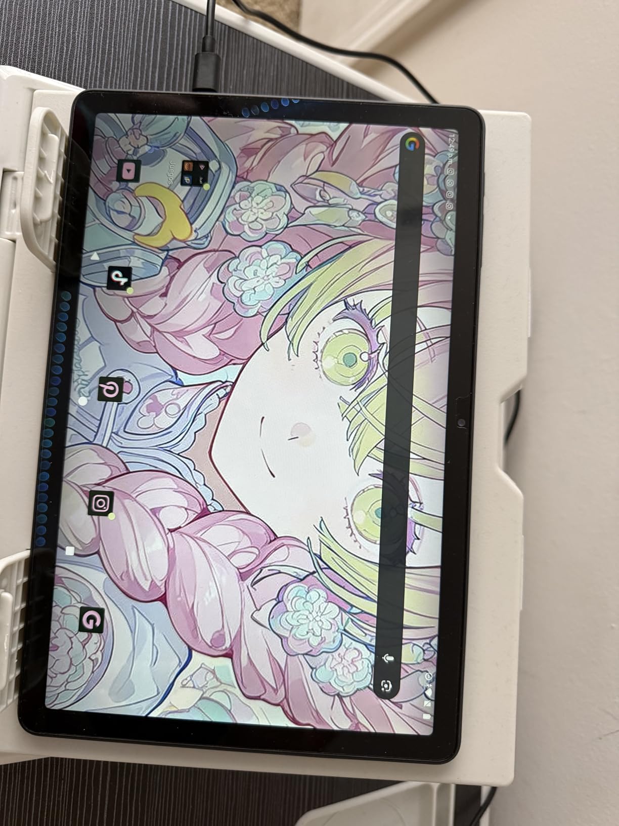 Tablet Android 15 Tablet-11 Inch FHD Display, 24GB RAM 256GB ROM 2TB TF, T615 Octa-Core AI Tablets, 8000mAh 18W Fast Charge, 5G WiFi and 16MP Camera, TUV Certified Netflix HD for Streaming and Gaming customer photo 1