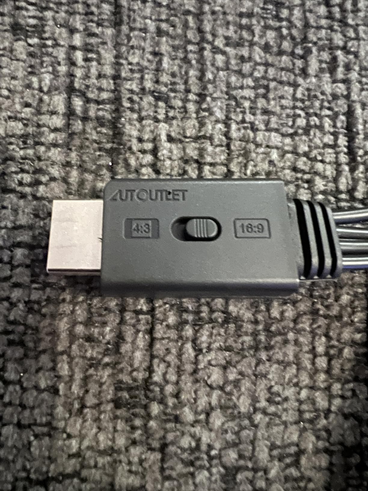 AUTOUTLET HDMI Converter for Sega Dreamcast, with 4:3/16:9 Aspect Ratio Switch, 1080P HD Video Output, Plug and Play, HDMI Adapter Cable for Sega Dreamcast customer photo 1