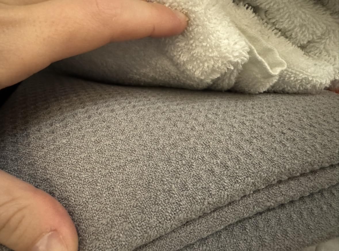 3 Pack Yoga Mat Towels with Grip Dot, Hot Yoga Towel Non Slip Yoga Mat Towel Non-Slip Sweat Absorbent Anti-Slip Yoga Towel for Bikram,Pilates customer photo 1