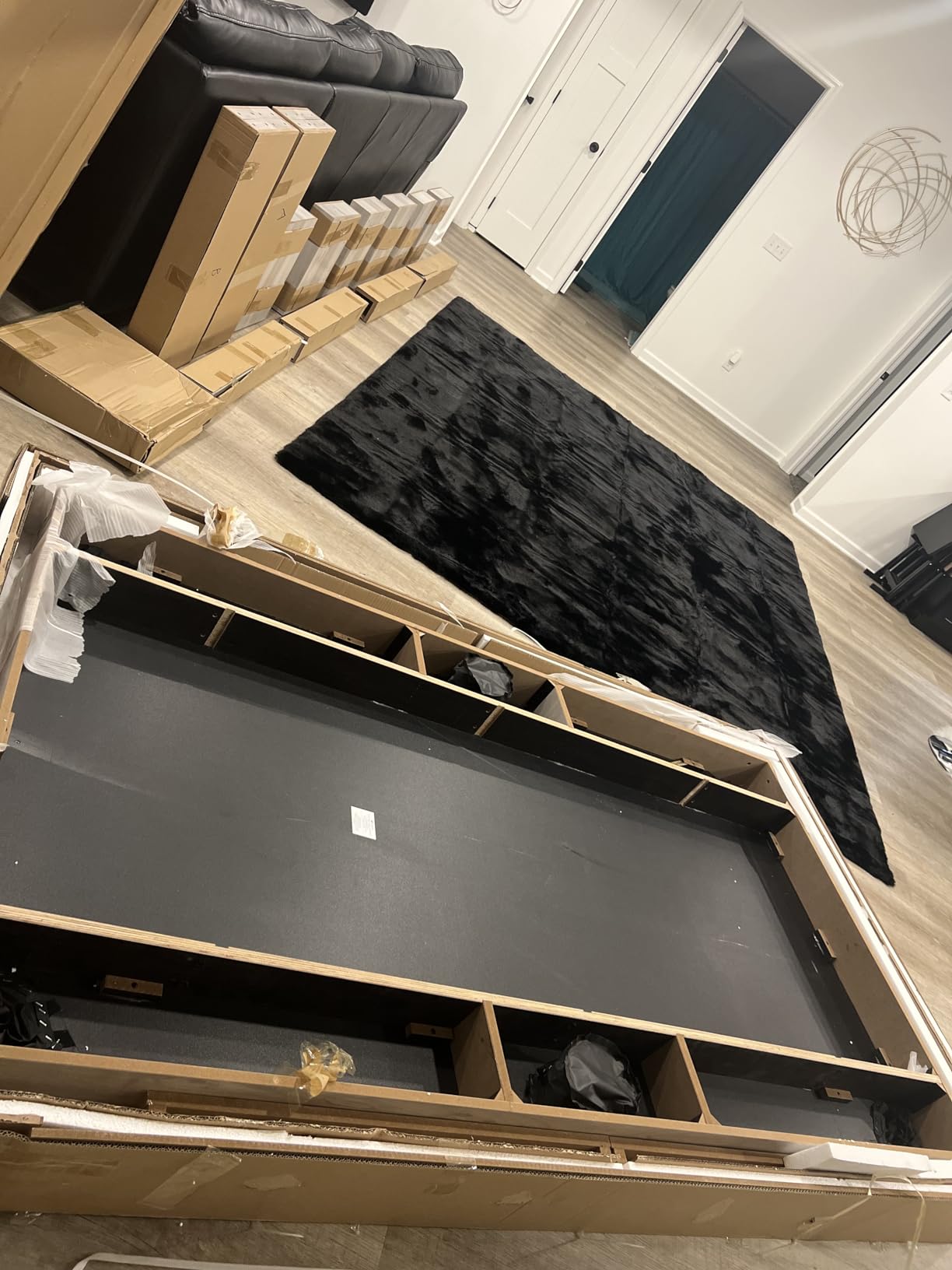 Barrington Billiards 7' Drop Pocket Pool Table 3-in-1 Combo Table, Dining Top, Table Tennis and Billiards with Accessories customer photo 2