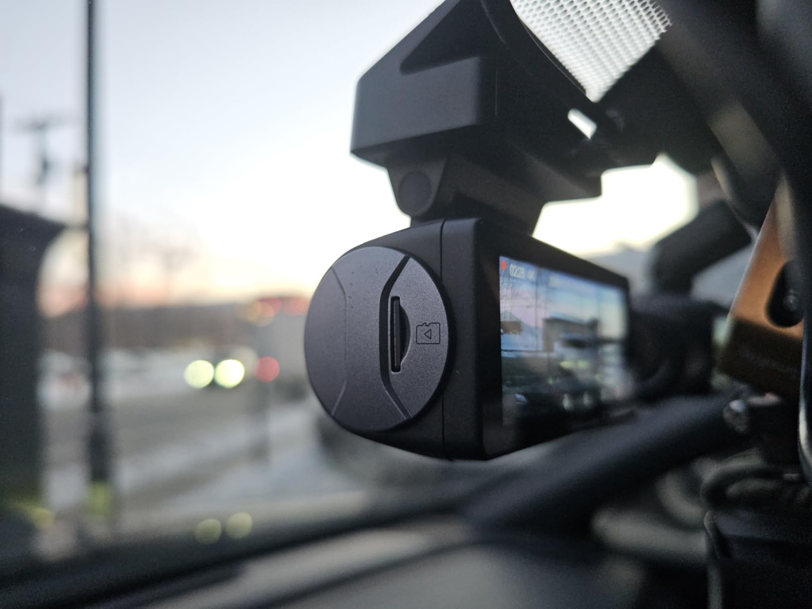 4K Dash Cam Front and Rear, Full HD 3 Channel Dashcam, Free 128GB MicroSD Card, Built-in 5.8GHz WiFi Built-in GPS, Collision Sensor, Night Vision, HDR, 3.16