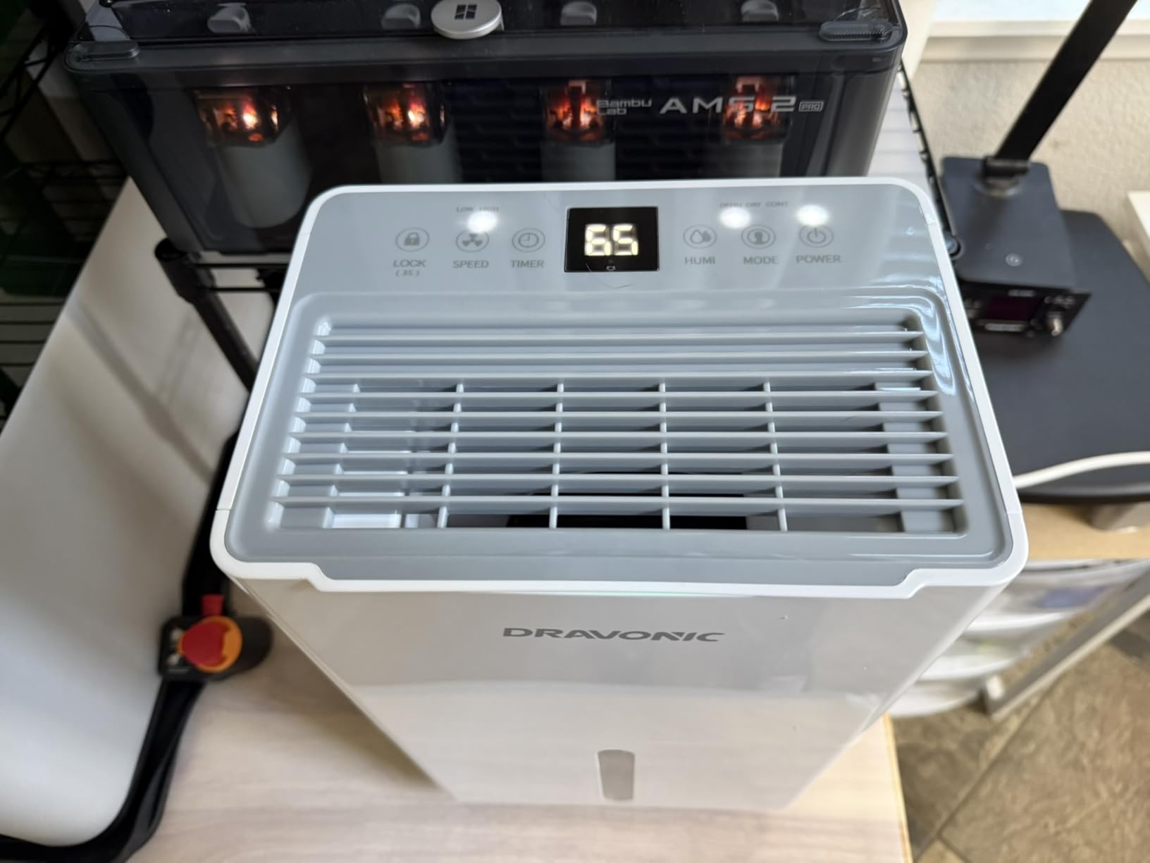 21 Pints Dehumidifier for Basement, 1500 Sq. Ft Dehumidifiers for Home with Drain Hose, Quiet Smart Humidity Control for Bedroom Bathroom with Auto Shut Off, 24H Timer customer photo 2