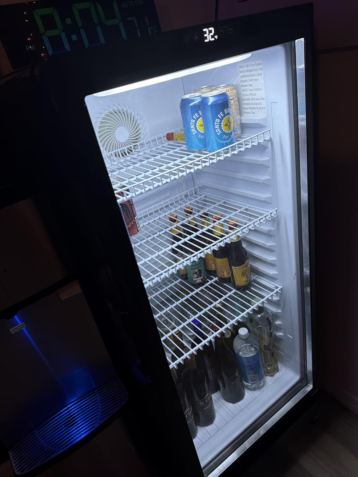 6 Cu.Ft Commercial Refrigerator, Beverage Refrigerator Cooler with Glass Door, Lock & Adjustable Shelves, Quiet Frost Free for Bar Office Home, ETL Listed customer photo 2