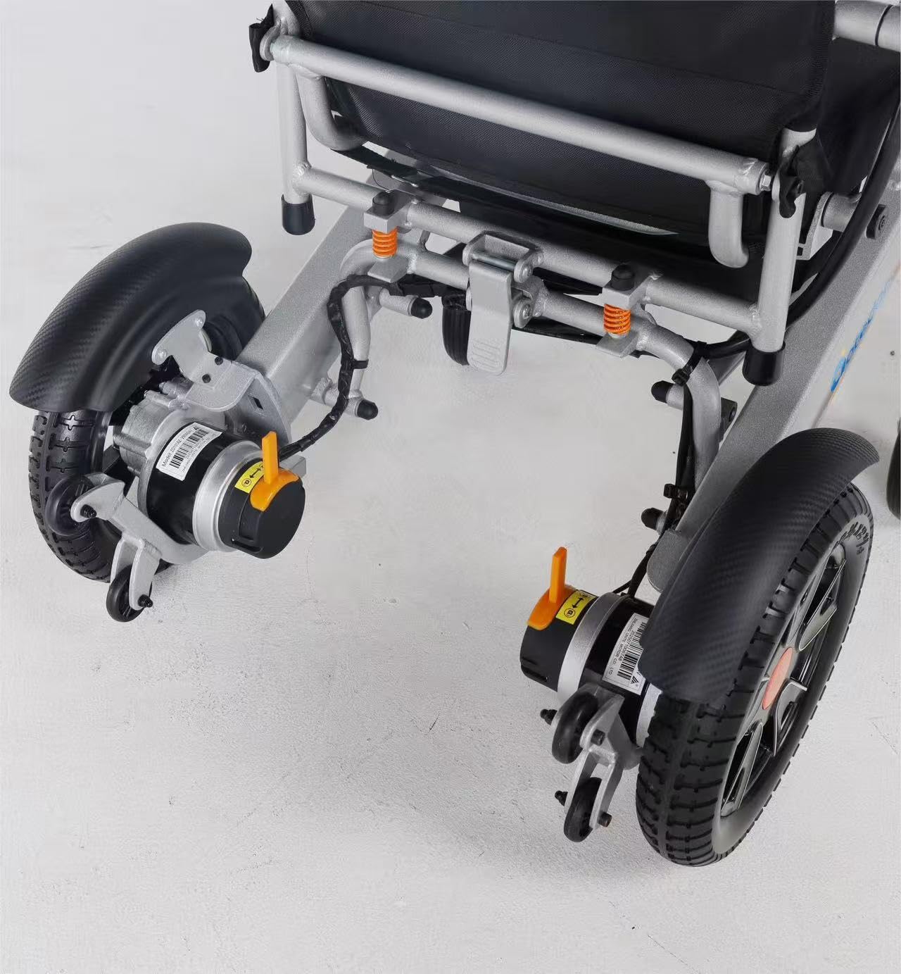 Aotedor Electric Wheelchairs for Adults,Equipped with 2 Packs Safe Side Slide-in Batteries 20 Miles Travel Range All Terrain Motorized Wheelchair for Seniors Airline Approved (Silver-Blue) customer photo 1